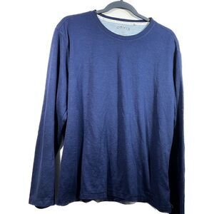 Orvis men’s large, long sleeve, embroidered logo, solid color shirt‎